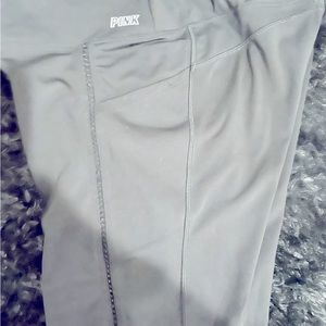 Pink black sports leggings